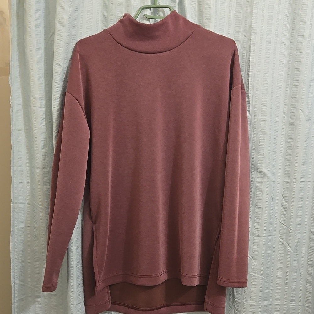 Women's Mauve Long Sleeve Top